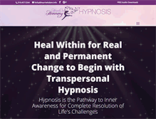 Tablet Screenshot of heartsinharmonyhypnosis.com